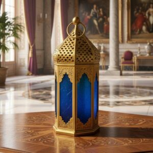 hanging metal lantern