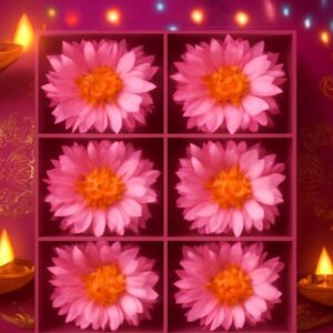 floating rose candle (pack of 6)